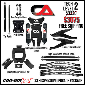 Can-Am X3 Suspension Kit Level 2 - Dunes 2 Dezert SXS