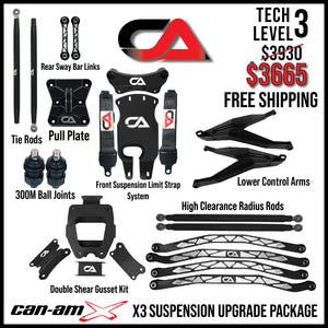 Can-Am X3 Suspension Kit Level 3 - Dunes 2 Dezert SXS