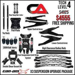 Can-Am X3 Suspension Kit Level 4 - Dunes 2 Dezert SXS
