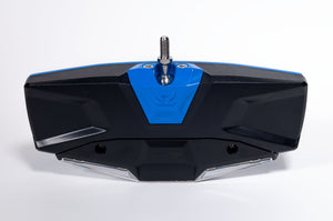 Bezel Halo Billet/Led/Cast Blue