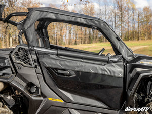 SuperATV Can-Am Commander / Maverick Sport / Trail Soft Upper Doors, cab view