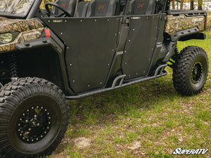 SuperATV Can-Am Defender MAX HD10 / HD9 / HD8 / HD7 Heavy-Duty Nerf Bars, side view