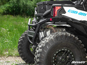 SuperATV Can-Am Maverick Sport Rear Bumper, detail view