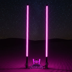 V2 Black Out LED Whip Set: The Ultimate Stealth - Dunes 2 Dezert SXS