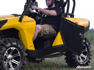 SuperATV Can-Am Commander Aluminum Doors, angle view