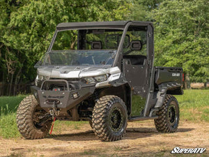 SuperATV Can-Am Defender Convertible Cab Enclosure Doors, profile view