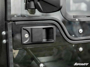 SuperATV Can-Am Defender Convertible Cab Enclosure Doors, detail view