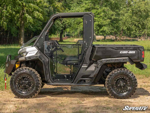 SuperATV Can-Am Defender Convertible Cab Enclosure Doors, cab view