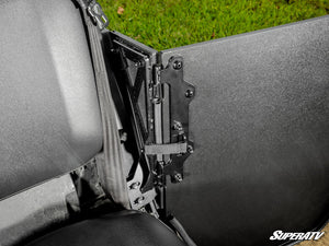 SuperATV Can-Am Defender HDPE Half Doors, alternate angle
