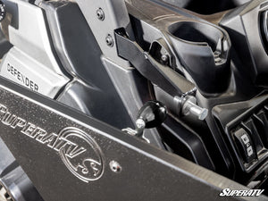 SuperATV Can-Am Defender HDPE Half Doors, door detail
