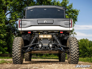 SuperATV Can-Am Defender HD11 4-inch long travel kit detail view