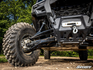 SuperATV Can-Am Defender HD11 4-inch long travel kit alternate angle