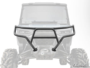SuperATV Can-Am Defender HD9 / HD8 / HD10 / HD11 / HD7 / HD5 Front Bumper, close-up view