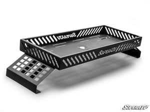 SuperATV Bed Rack Delta for Can-Am Defender HD8 installed view