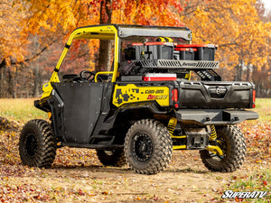 SuperATV Bed Rack Delta for Can-Am Defender HD11 installed view