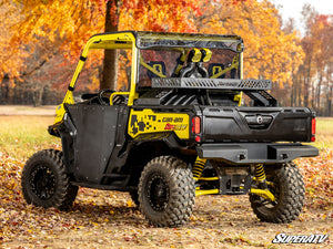SuperATV Bed Rack Delta for Can-Am Defender HD11 side view