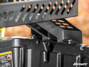 SuperATV Bed Rack Delta for Can-Am Defender HD8 close-up
