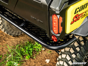 SuperATV Can-Am Defender HD10 / HD9 / HD8 / HD7 / HD5 Rear Bumper, mounted view