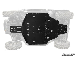 SuperATV Can-Am Defender HD10 / HD9 / HD8 / HD11 Full Skid Plate, detail view