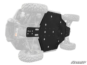 SuperATV Can-Am Defender HD10 / HD9 / HD8 / HD11 Full Skid Plate, mounted view