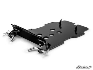 Super ATV Plow Pro snow plow mount installed on a Can-Am Defender HD11
