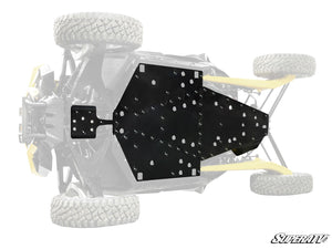 SuperATV Can-Am Maverick R / R MAX Full Skid Plate, side view