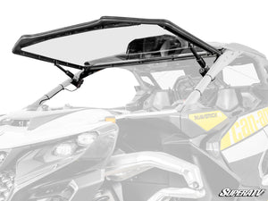Can-Am Maverick R MaxDrive Power Flip Windshield - Dunes 2 Dezert SXS