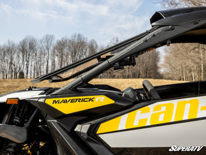 Can-Am Maverick R MaxDrive Power Flip Windshield - Dunes 2 Dezert SXS