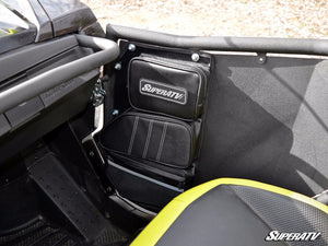 SuperATV Can-Am Maverick / Commander Door Bags, installed view