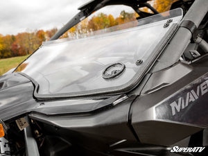 2024+ Can-Am Maverick R Scratch-Resistant Half Windshield