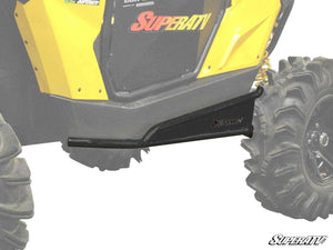 SuperATV Can-Am Maverick 1000 Rock Slider Nerf Bars, front view