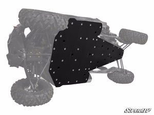 SuperATV Can-Am Maverick X3 / X3 MAX Full Skid Plate, front view