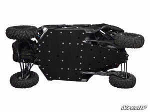 SuperATV Can-Am Maverick X3 / X3 MAX Full Skid Plate, detail view