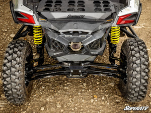 SuperATV high-clearance boxed radius rods for Can-Am Maverick X3 detail view