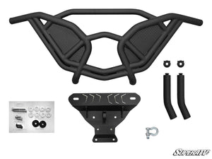 SuperATV Can-Am Maverick X3 / X3 MAX Rear Bumper, angle view