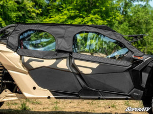 SuperATV Can-Am Maverick X3 MAX Primal Soft Cab Upper Doors, detail view