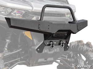 SuperATV Can-Am Defender HD11 / HD10 / HD9 / HD8 Winch-Ready Front Bumper, front view