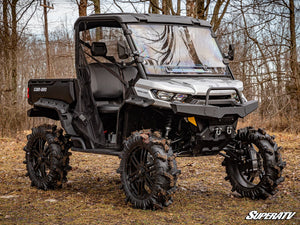 SuperATV Can-Am Defender HD11 / HD10 / HD9 / HD8 Winch-Ready Front Bumper, angle view
