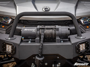SuperATV Can-Am Defender HD11 / HD10 / HD9 / HD8 Winch-Ready Front Bumper, side view