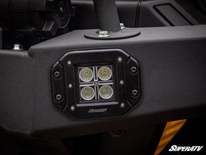 SuperATV Can-Am Defender HD11 / HD10 / HD9 / HD8 Winch-Ready Front Bumper, detail view