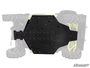 SuperATV Can-Am Defender HD10 / HD9 / HD8 / HD11 Full Skid Plate, front view
