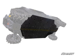 SuperATV Can-Am Defender MAX HD10 / HD9 / HD8 / HD11 Full Skid Plate, angle view