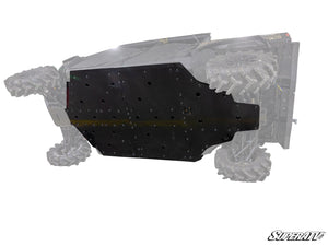 SuperATV Can-Am Defender MAX HD10 / HD9 / HD8 / HD11 Full Skid Plate, installed view