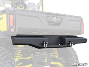 SuperATV Can-Am Defender HD10 / HD9 / HD8 Sheet Metal Rear Bumper, front view