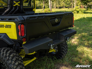 SuperATV Can-Am Defender HD10 / HD9 / HD8 Sheet Metal Rear Bumper, detail view