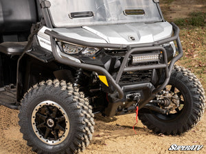SuperATV Can-Am Defender HD9 / HD8 / HD10 / HD11 / HD7 / HD5 Front Bumper, angle view