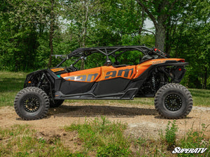 SuperATV Can-Am Maverick X3 MAX Heavy-Duty Nerf Bars, alternate angle