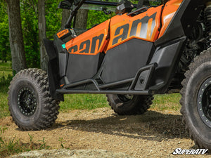 SuperATV Can-Am Maverick X3 MAX Heavy-Duty Nerf Bars, side view