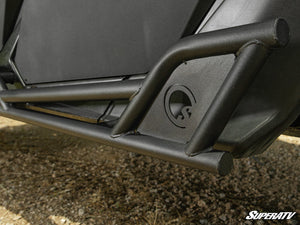 SuperATV Can-Am Maverick X3 MAX Heavy-Duty Nerf Bars, detail view