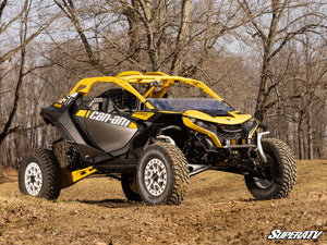 SuperATV Can-Am Maverick R / R MAX Front Bumper, angle view